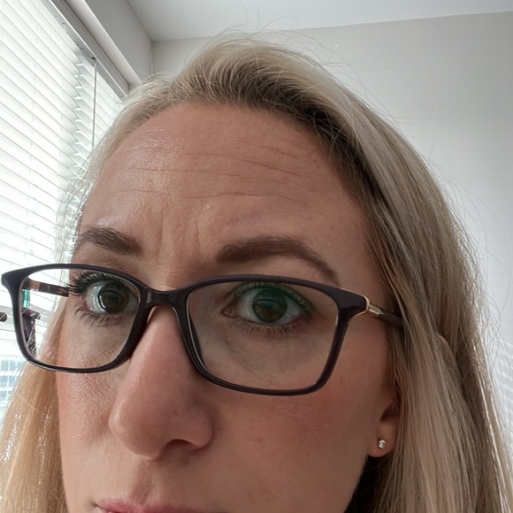 Coach Purple frame with Dark tortoise Glasses - Picture 5 of 5